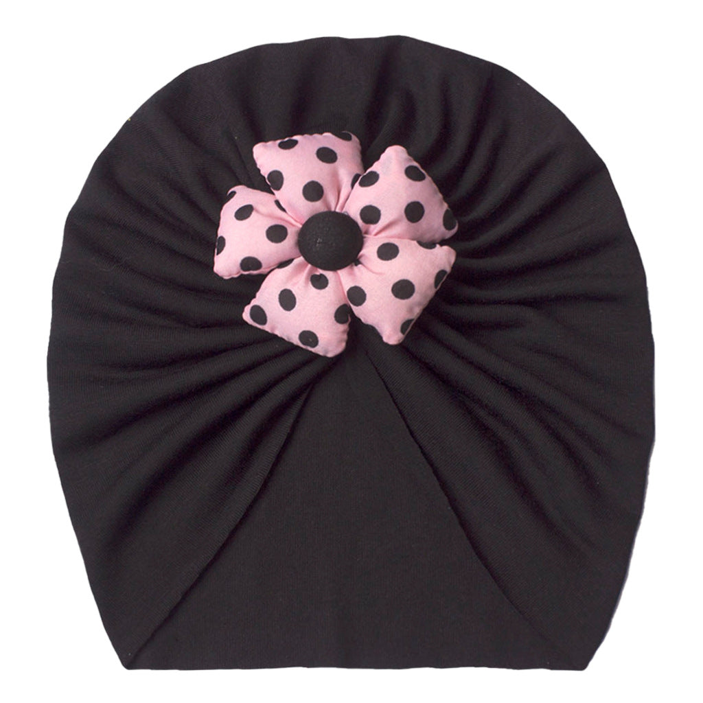 Children's Door Hat Summer Cute Polka Dot Kids' Headwear