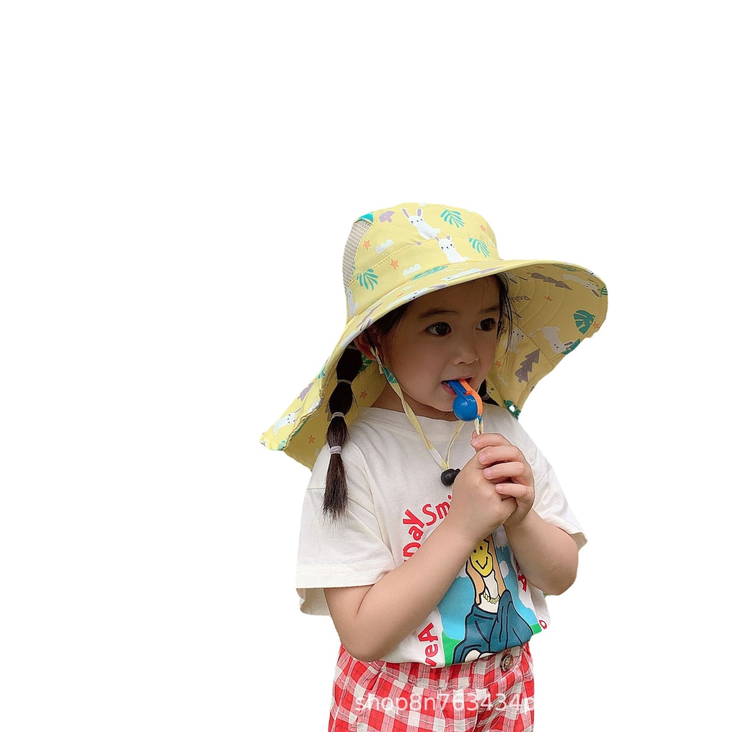 Children's Sunhat Uv Protection Cute Boy Big Kids' Headwear