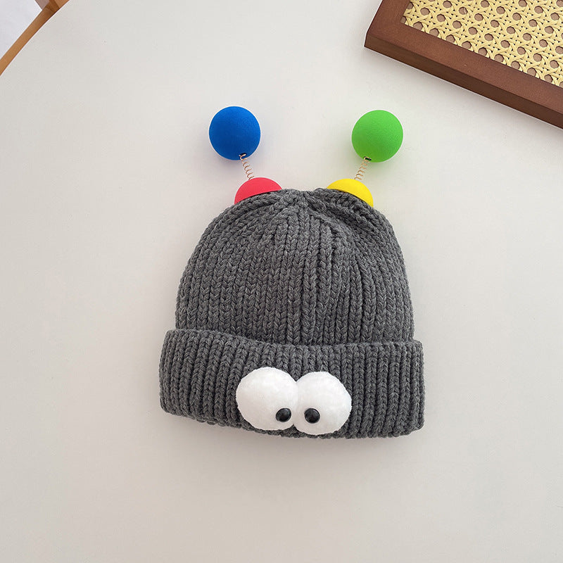 Male Female Cute Warm Beanie Hat Kids' Headwear