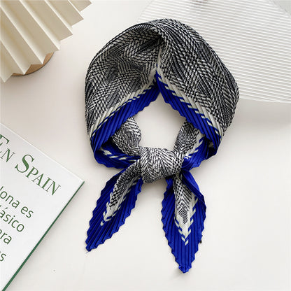 Women's Korean Style Western Fashion Decorative Professional Small Scarfs