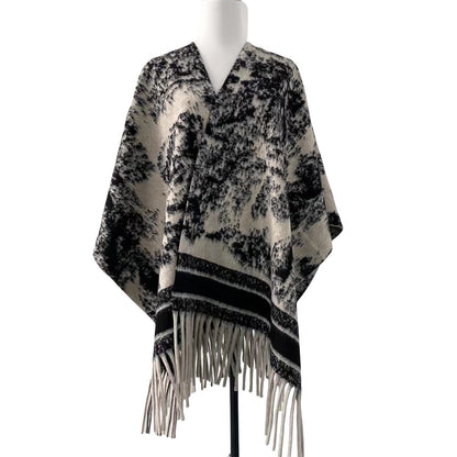 Women's Warm Shawl Grassland Tibet Travel Cloak Scarfs