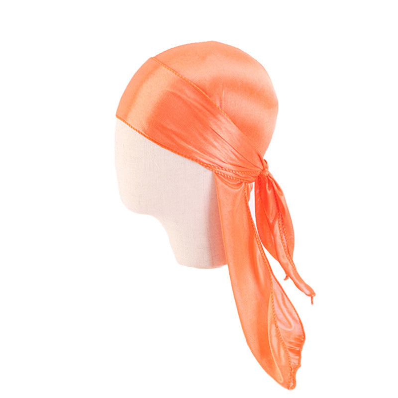 Children's Silk Bandage Pirate Hat Tam-o'-shanter Hip Kids' Headwear