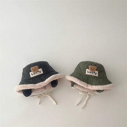 Children's Autumn South Hat Bear Warm Windproof Kids' Headwear