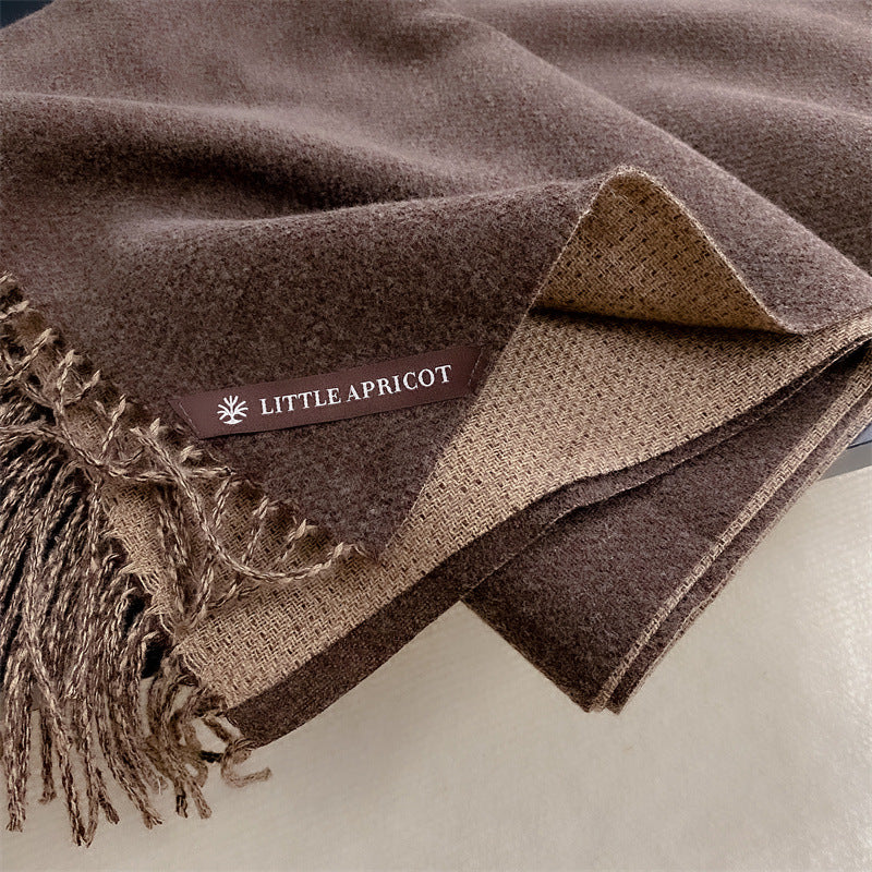 Women's Good Quality Solid Color For Winter Scarfs