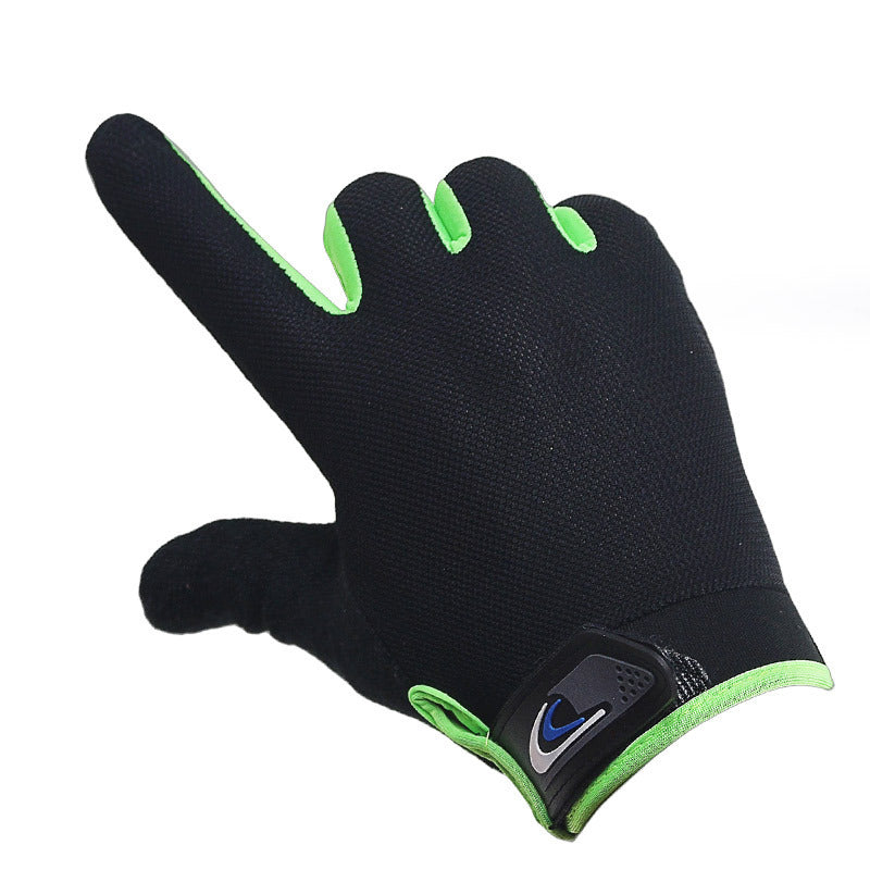 Men's Sun Protection Half Lure Fishing Flying Outdoor Touch Screen Gloves