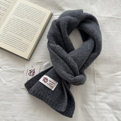 Women's & Men's Australian Pure Cotton Wool Color Winter Scarfs