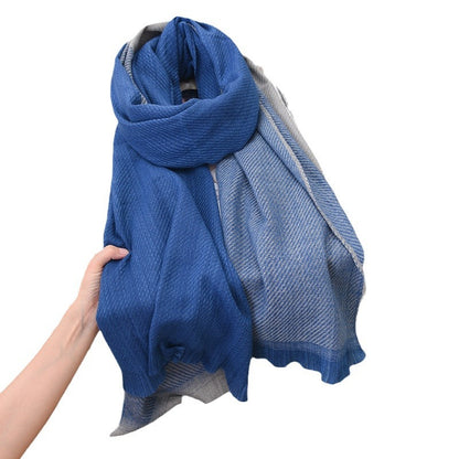 Women's Artificial Cashmere Short Beard Versatile High Scarfs