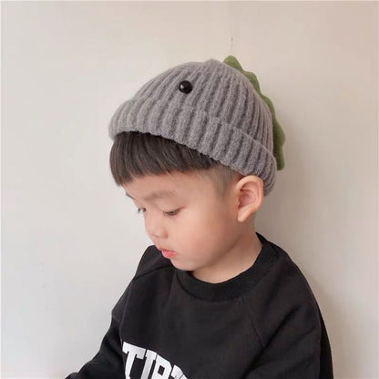 Hat Cute Super Dinosaur Woolen Boys Kids' Headwear