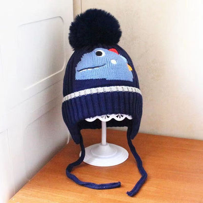 Children's Cute Winter Boy Hat Warm Ear Protection Kids' Headwear