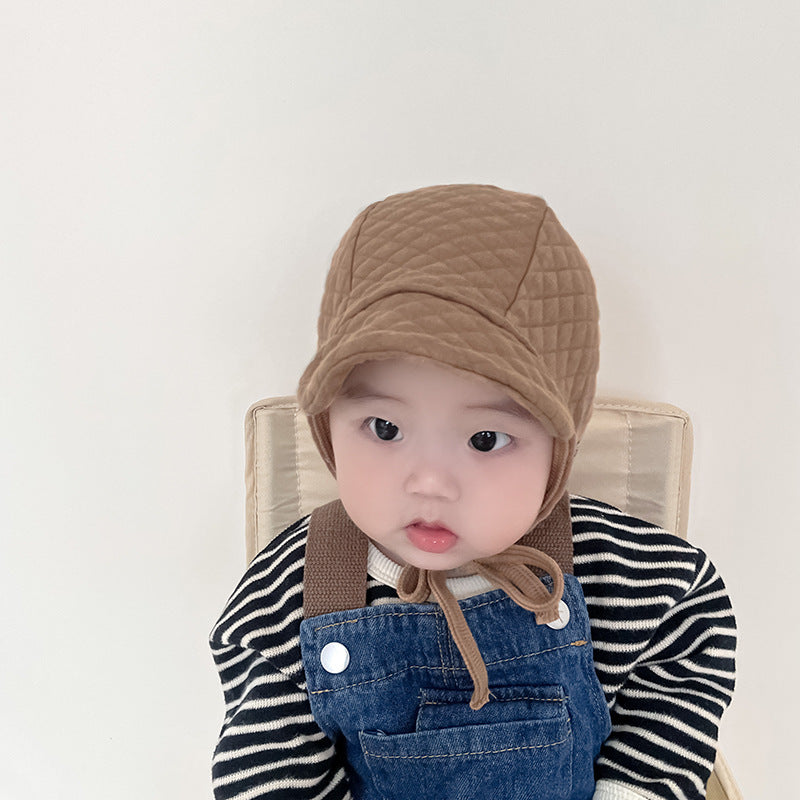 Earmuffs Hat Korean Style Tied Boys Kids' Headwear