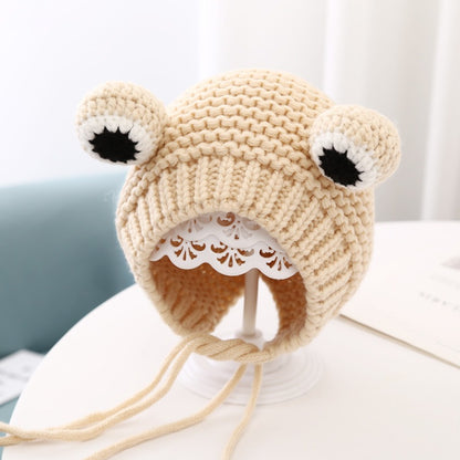 Frog Knitted Woolen Infant Fun Cute Kids' Headwear