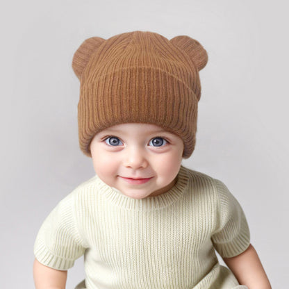 Infant Hat High Elastic Boys Bear Kids' Headwear