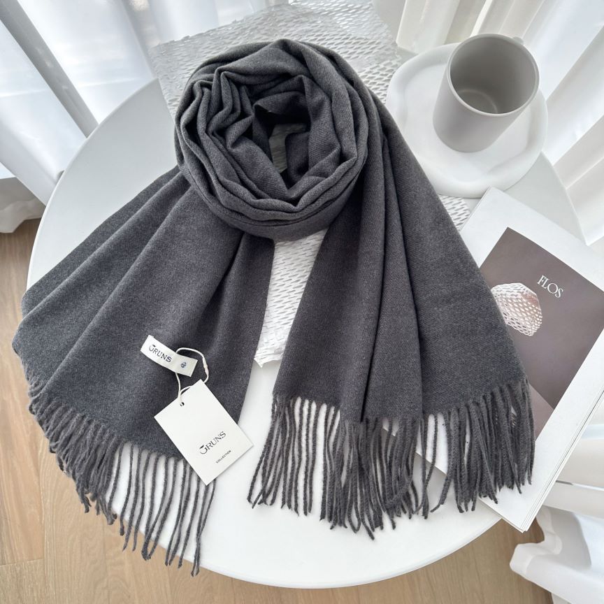 Women's Cashmere Texture Thickened Warm Korean Fashion Scarfs