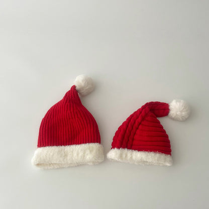 South Christmas Hat Red Atmosphere Female Kids' Headwear