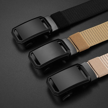 Men's Live Canvas Korean Casual Extended Nylon Belts