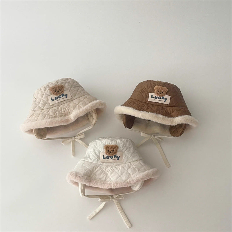 Children's Autumn South Hat Bear Warm Windproof Kids' Headwear