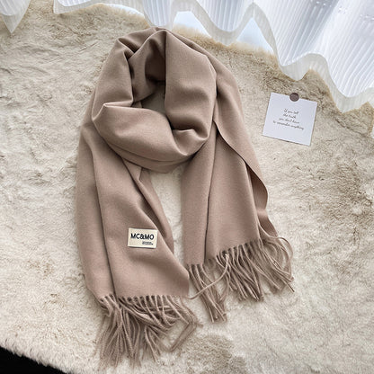 Female Korean Warm Couple Outer Wear Scarfs