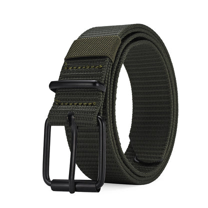 Women's & Men's Nylon Pin Buckle For Canvas Versatile Outdoor Military Training Belts