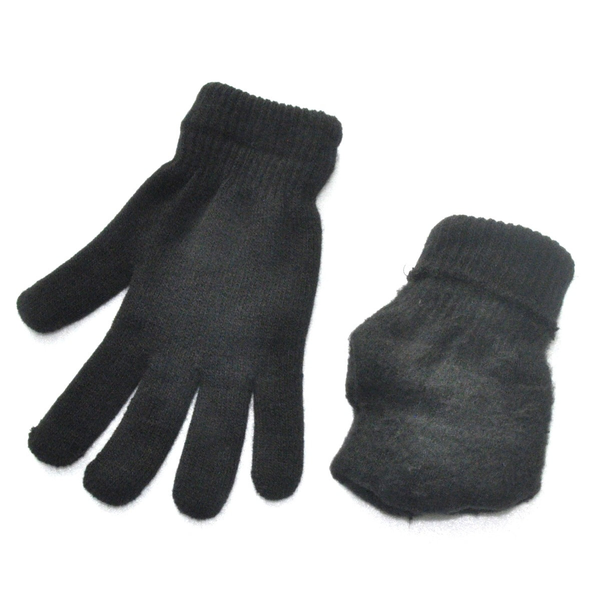 Adult Winter Warm Veet Padded Thickened Double Layer Riding Gloves