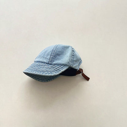 Children's Stylish Hat Denim Peaked Baseball Kids' Headwear