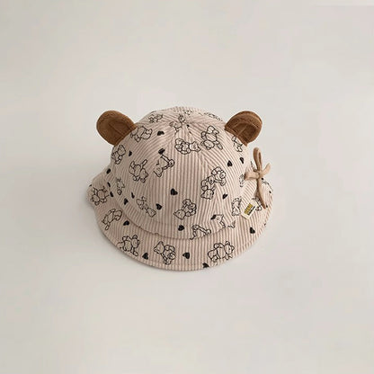 Hat Boy Cute Cartoon Bucket Fisherman Kids' Headwear