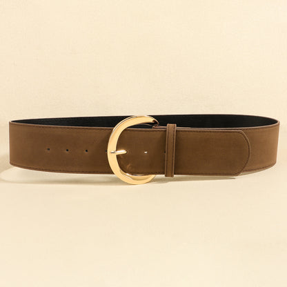 Wide Waist Seal Female Ornament Shirt Belts