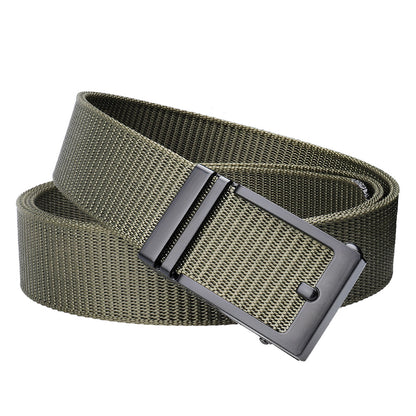 Appearance Toothless Automatic Business Casual Weaving Belts