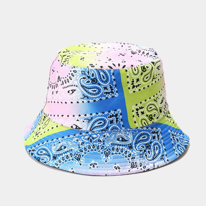 Women's & Men's Paisley Fisherman Hat Double-sided Fashion Sun Hats & Caps