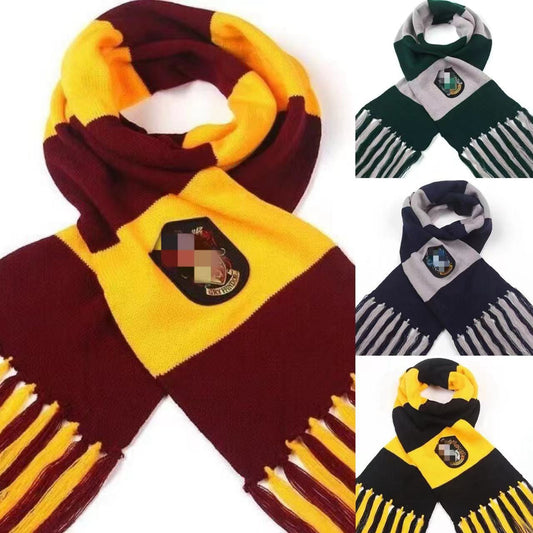 Potter Thickened Four College Warm Film Scarfs