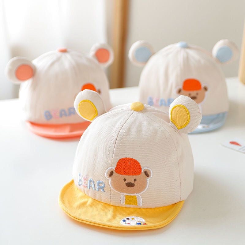 Thin Peaked Cute Super Boys Soft Brim Baseball Summer Kids' Headwear