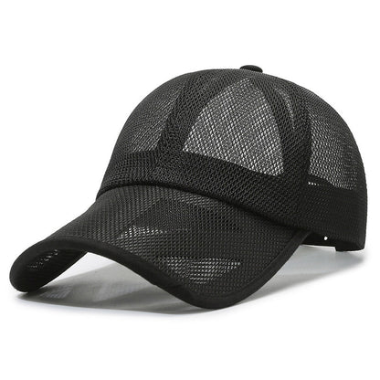 Women's & Men's Hat Summer Full Mesh Baseball Sun Breathable Hats & Caps