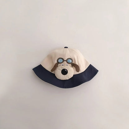 Autumn South Hat Cute Puppy Super Kids' Headwear