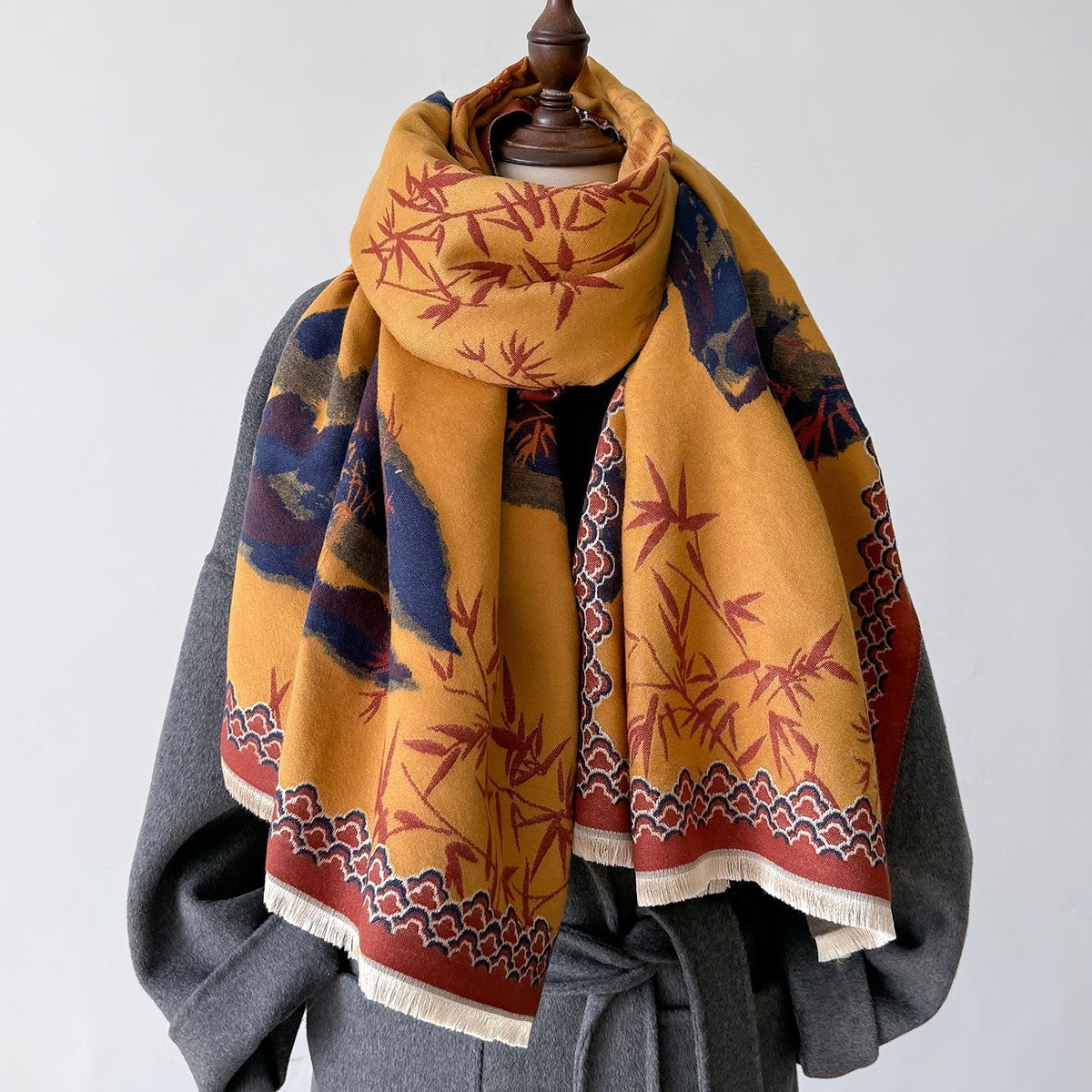 Warm Fashion Elegant Air-conditioned Room Shawl Scarfs