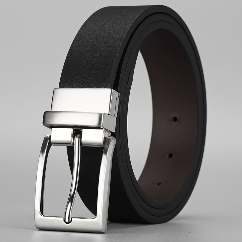 Men's Fashion Rotating Buckle Casual Pin Double-sided Belts