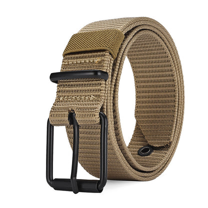 Women's & Men's Nylon Pin Buckle For Canvas Versatile Outdoor Military Training Belts