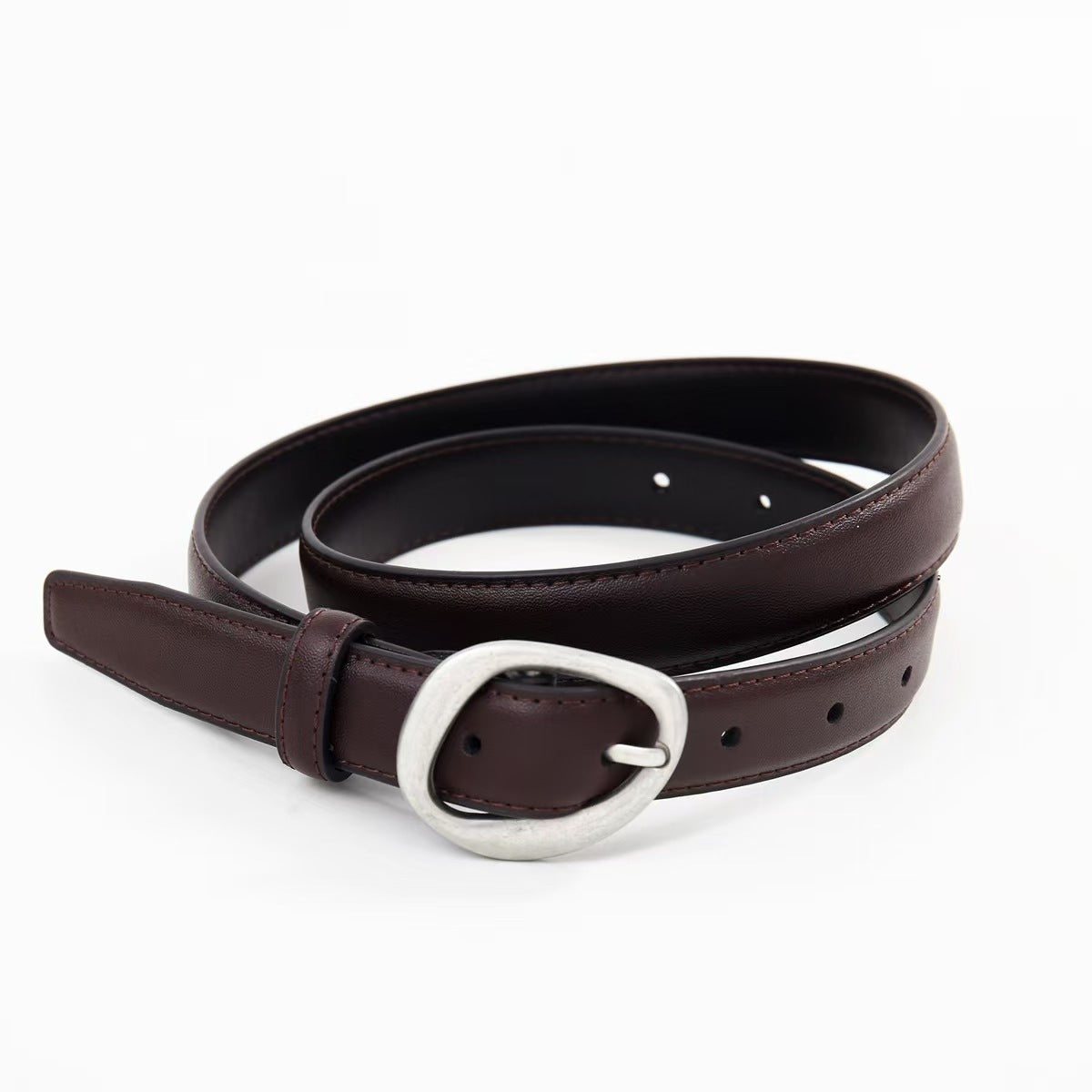 Women's Pin Buckle Genuine Leather Decorative Fashion Belts