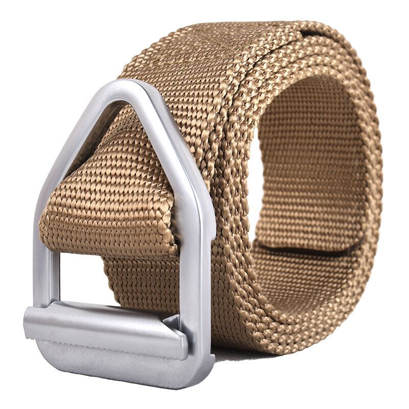 Men's Alloy Tactical Military Fan Canvas Outdoor Belts