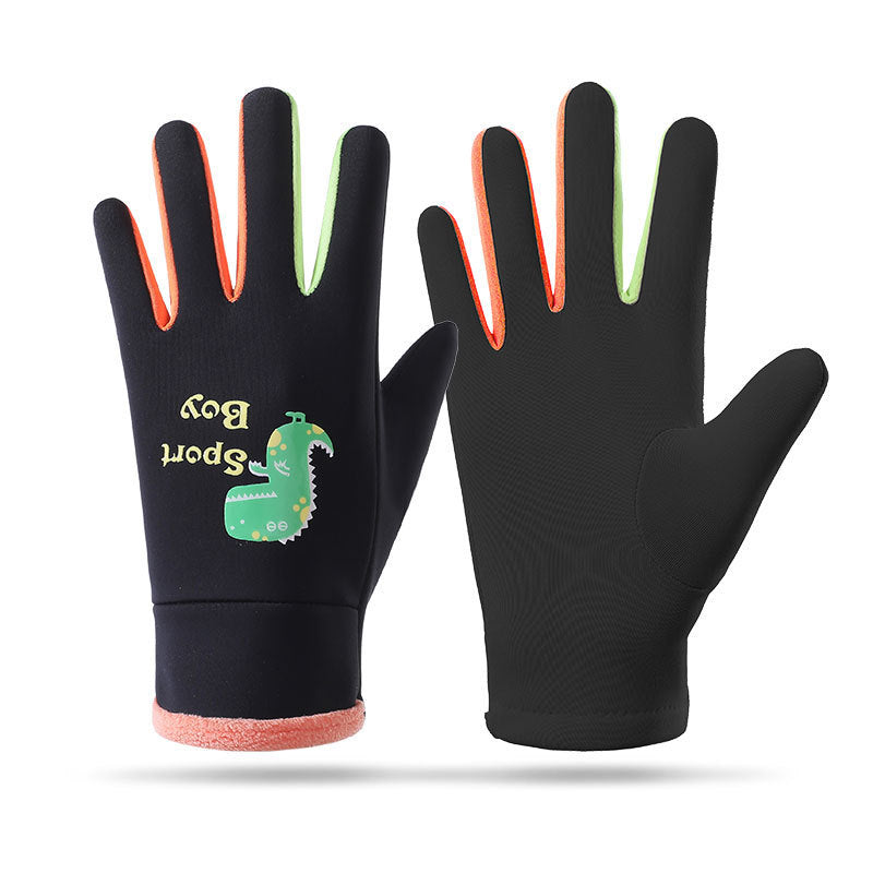 Children's Outdoor Sports Cycling Cold Protection Waterproof Gloves