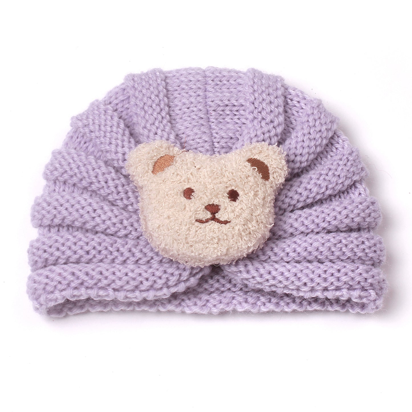 Warm Knitted Hat Cute Bear Head Kids' Headwear