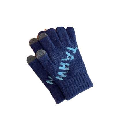 Men's Warm Simple Fashion Business Touch Screen Gloves