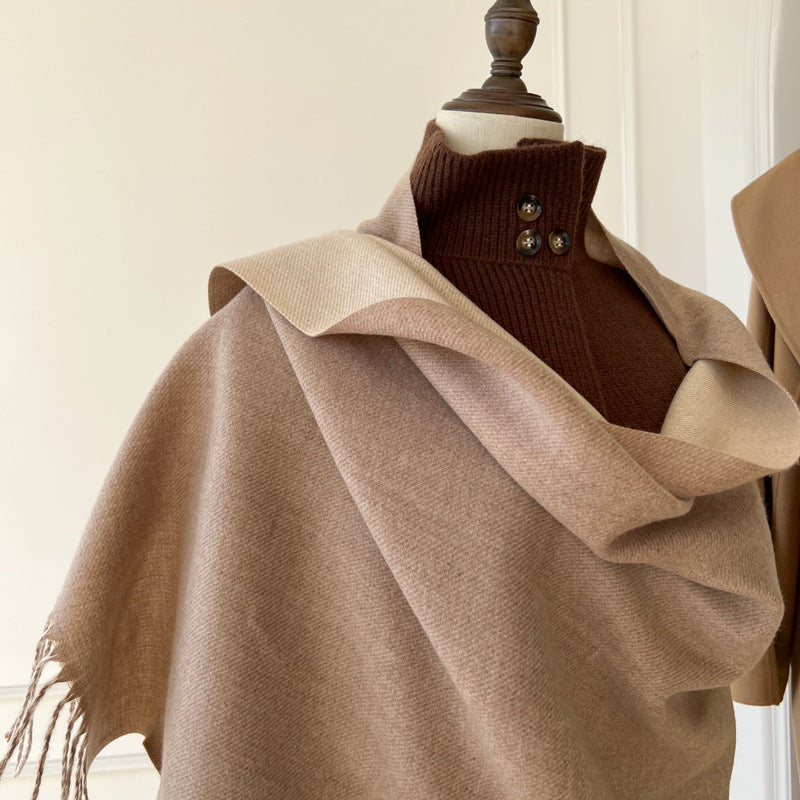 Australian Cashmere Light Luxury Advanced Texture Scarfs