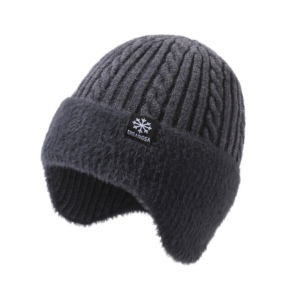 Men's Winter Outdoor Cycling Warm Two-piece Suit Hats & Caps