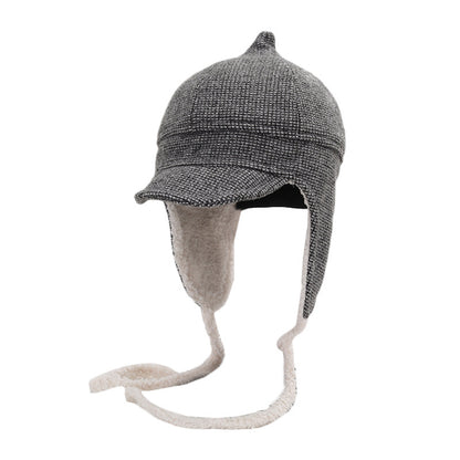 Women's Tongue Earmuffs Hat Winter Thickened Fleece-lined Hats & Caps