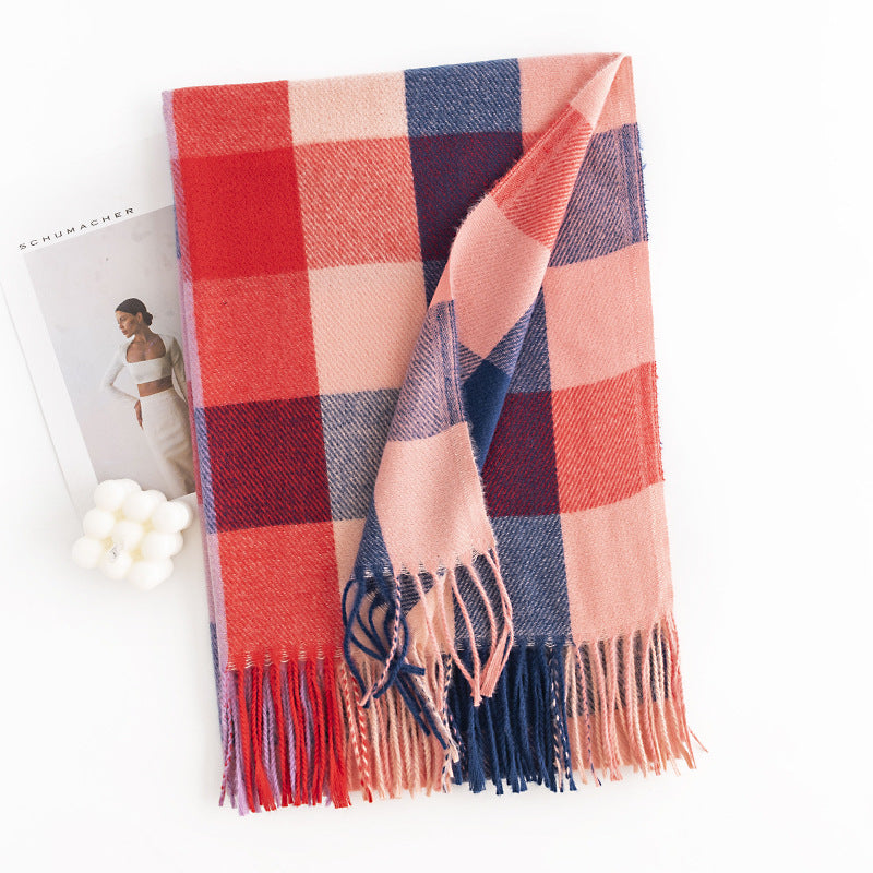 Personality Trendy Artificial Cashmere Style Female Fashion Scarfs