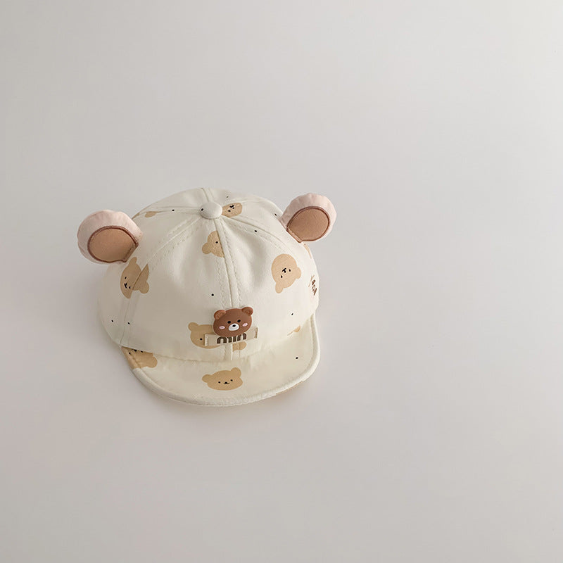 Autumn South Hat Boy Cute Bear Soft Kids' Headwear