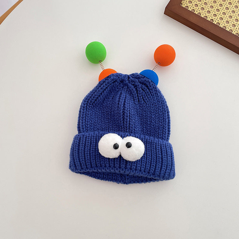 Male Female Cute Warm Beanie Hat Kids' Headwear