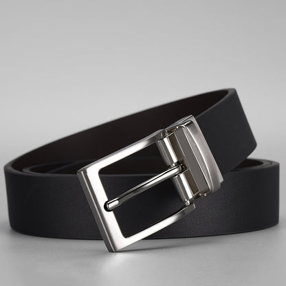 Men's Fashion Rotating Buckle Casual Pin Double-sided Belts