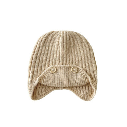 Autumn South Hat Knitted Warm Earflaps Kids' Headwear