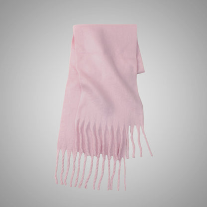 Solid Color Mohair Heavy Idle Style Scarfs