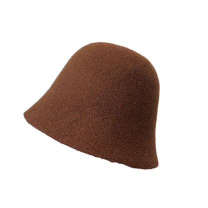 Women's Series Wool Bucket Hat Western Style Hats & Caps